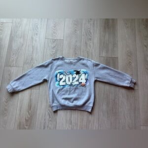 SeaWorld 2024 Marine Life Graphic Sweatshirt - Kids Size S